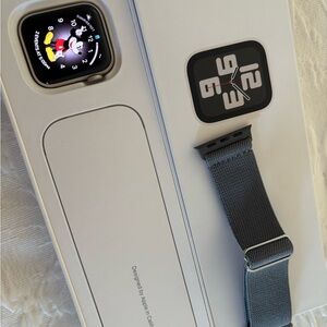 Apple Smartwatch with Gray Band